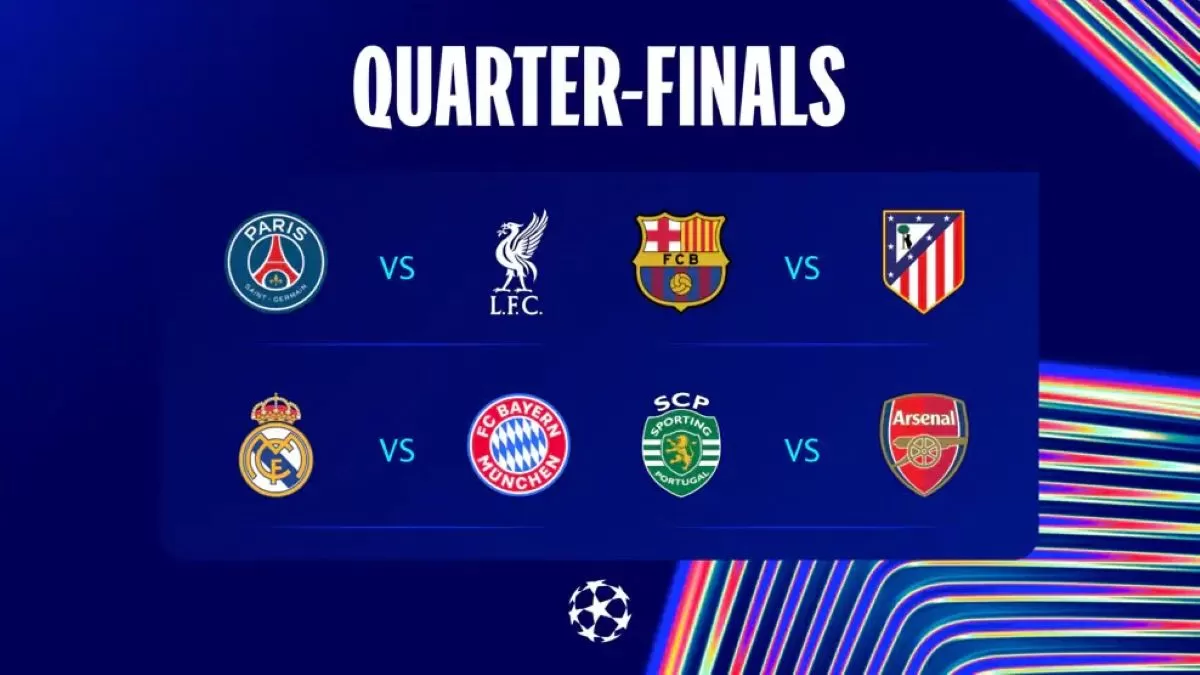 Peserta babak perempat final Liga Champions 2025/26 (UEFA)