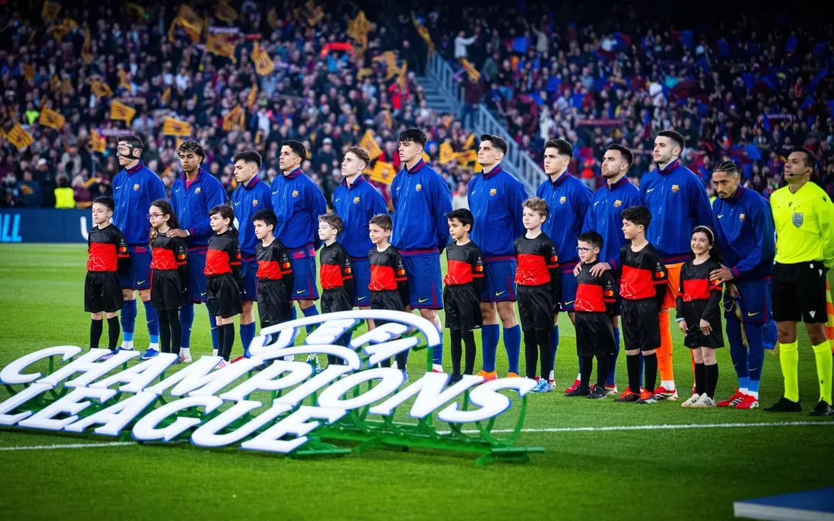 Skuat Barcelona di laga kontra Newcastle United (V&iacute;ctor Salgado - FC Barcelona)