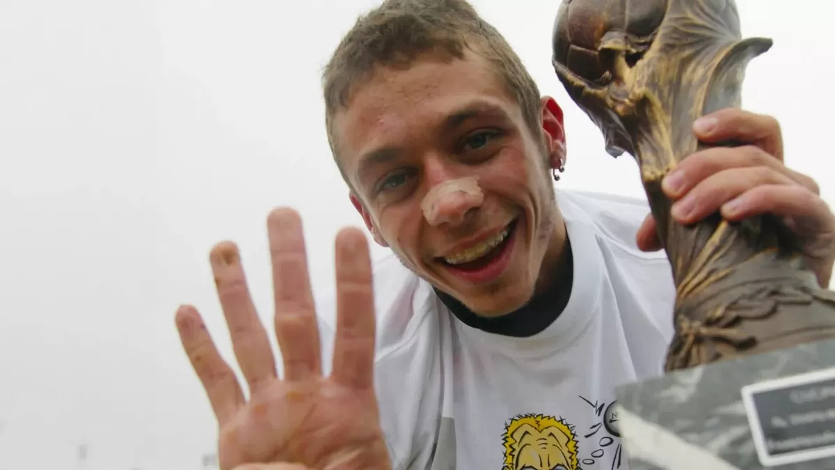 Valentino Rossi pernah mencicipi podium kemenangan di Sirkuit Goiania Ayrton Sena pada 2002 (MotoGP)