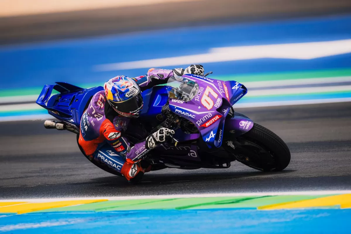 Pembalap Pramac Yamaha Toprak Razgatlioglu catat waktu ketiga terbaik di sesi latihan GP Brasil (Pramac Racing Ltd)