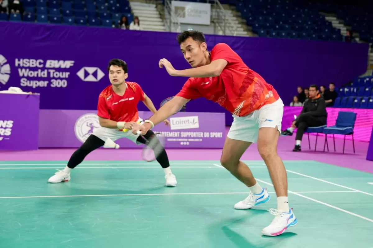 Ganda putra Indonesia, Leo Rolly Carnando/Bagas Maulana, harus terhenti di babak semifinal Orleans Masters 2026 karena Banyak error dan gagal manfaatkan momen jadi penyebab utama. (PBSI)