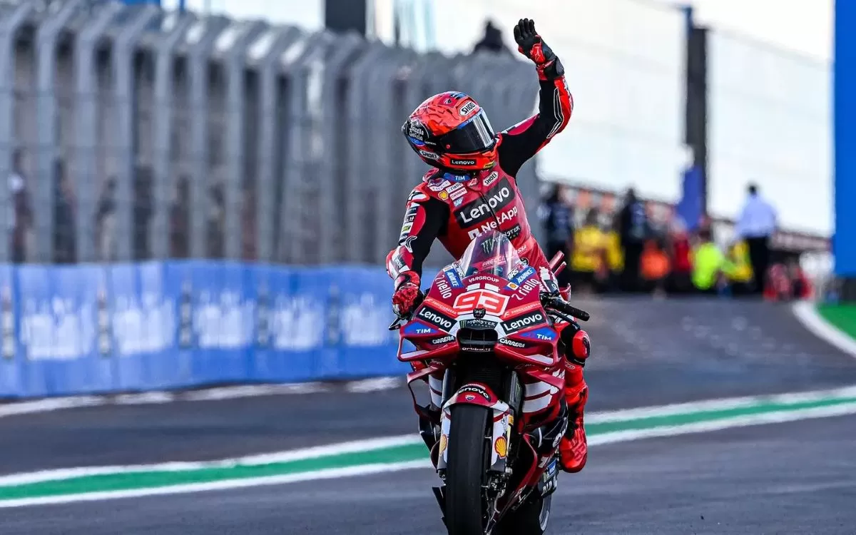 Marc Marquez menangkan Sprint Race GP Brasil (MotoGP)
