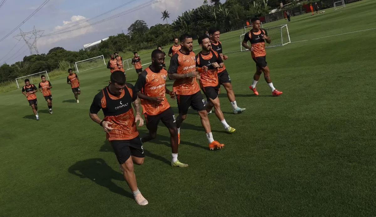Skuat Macan Kemayoran jalani latihan intensif di Persija Training Ground (Persija)