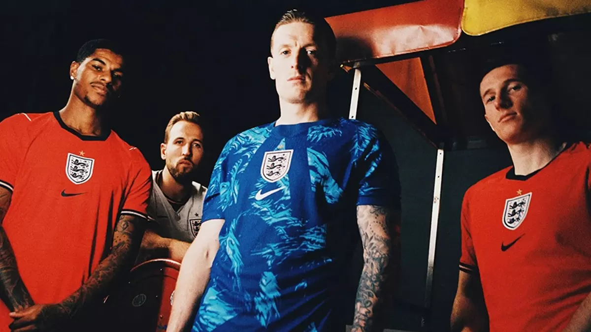 Penggemar timnas Inggris terkejut dengan harga kaus tim Piala Dunia 2026. (Instagram @england)