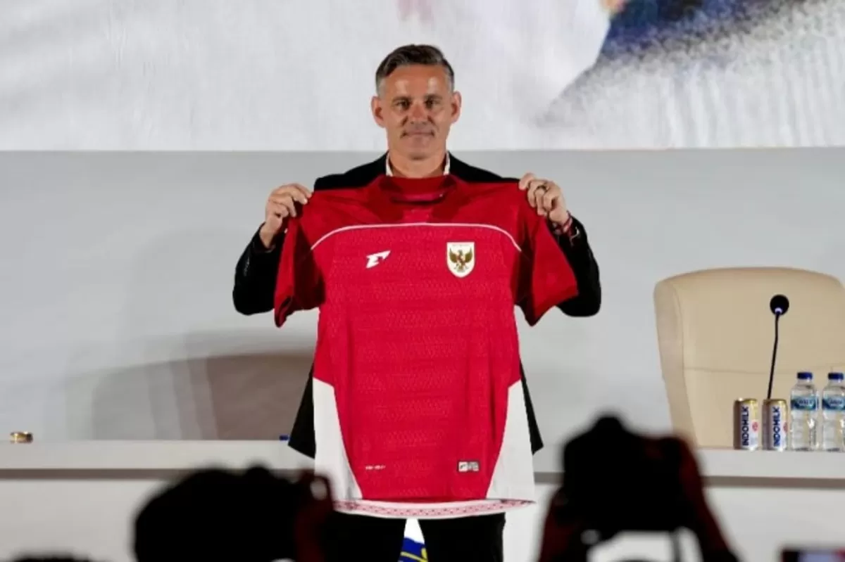 Pelatih Timnas Indonesia, John Herdman akan melakoni laga perdananya di FIFA Series 2026 pada 27 Maret ini.  (KEMENPORA)
