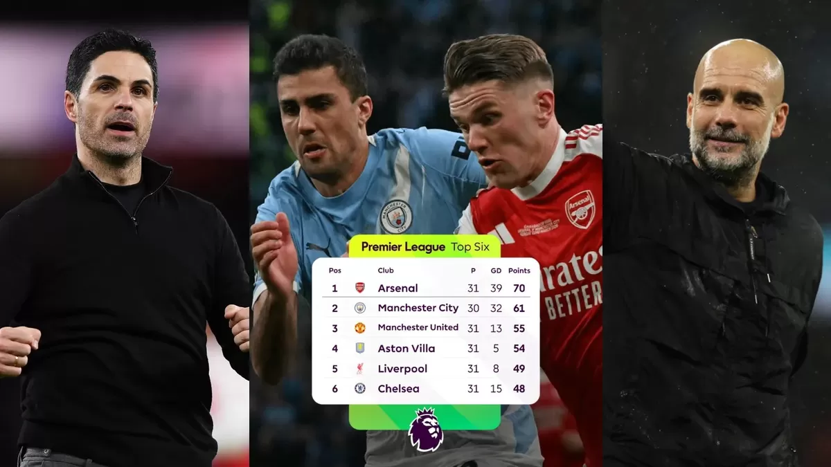 Arsenal terus menjaga jarak dengan Manchester City di perebutan gelar Liga Primer 2025/26 . (Premier League)