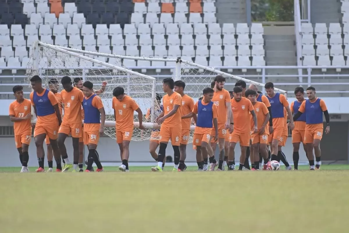 Skuat Borneo FC jalani latihan intensif jelang sisa laga Super League 2025/26. (@borneofc.id)