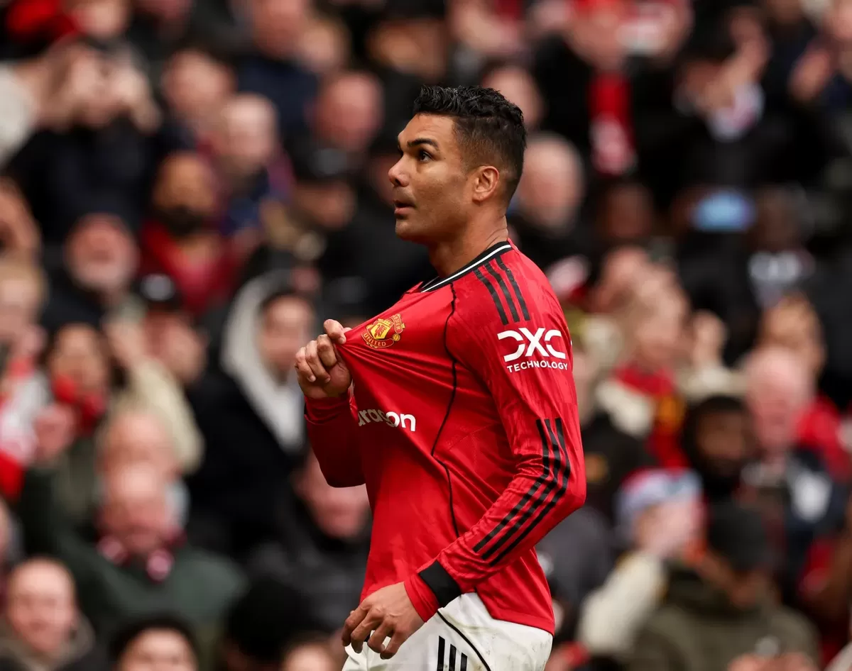 Casemiro menunjukkan jati dirinya di Manchester United.