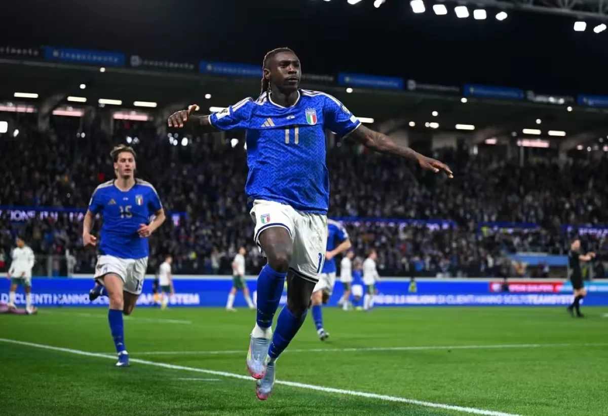 Moise Kean bawa Italia ke final play off Piala Dunia menghadapi Bosnia and Herzegovina. (FIFA/GettyImage)