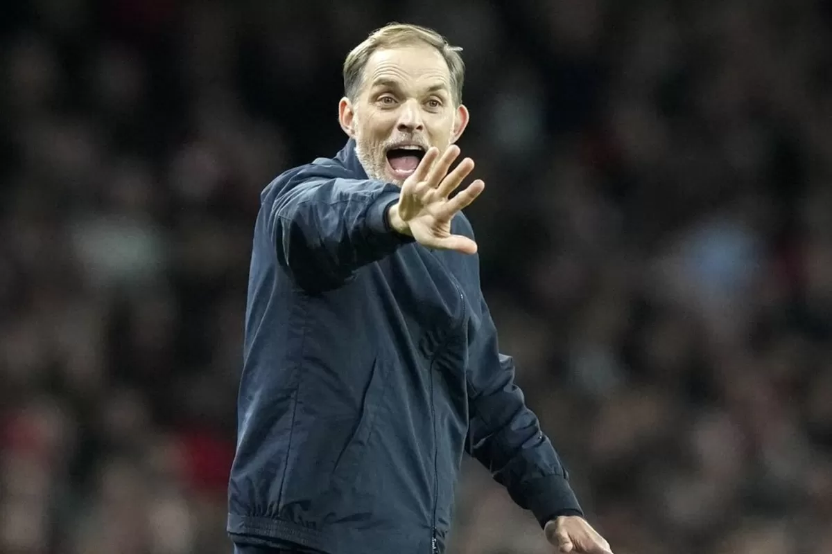 Pelatih Inggris, Thomas Tuchel. (AP Photo)