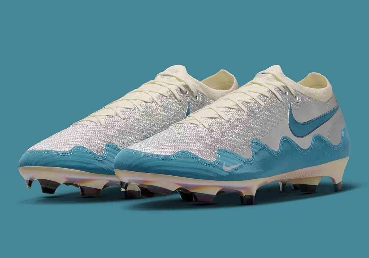Kolaborasi Patta x Nike Mercurial Vapor 16 Elite FG &ldquo;Waves&rdquo;. (Sneaker News)