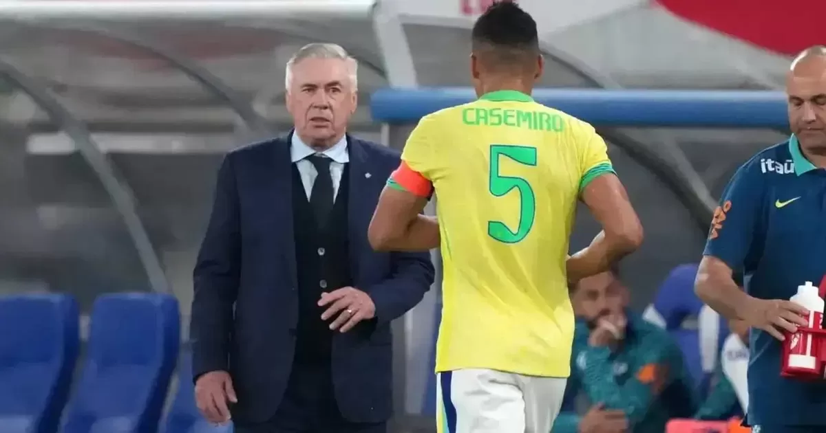 Pelatih Brasil Carlo Ancelotti memanggil Casemiro setelah absen selama 18 bulan.