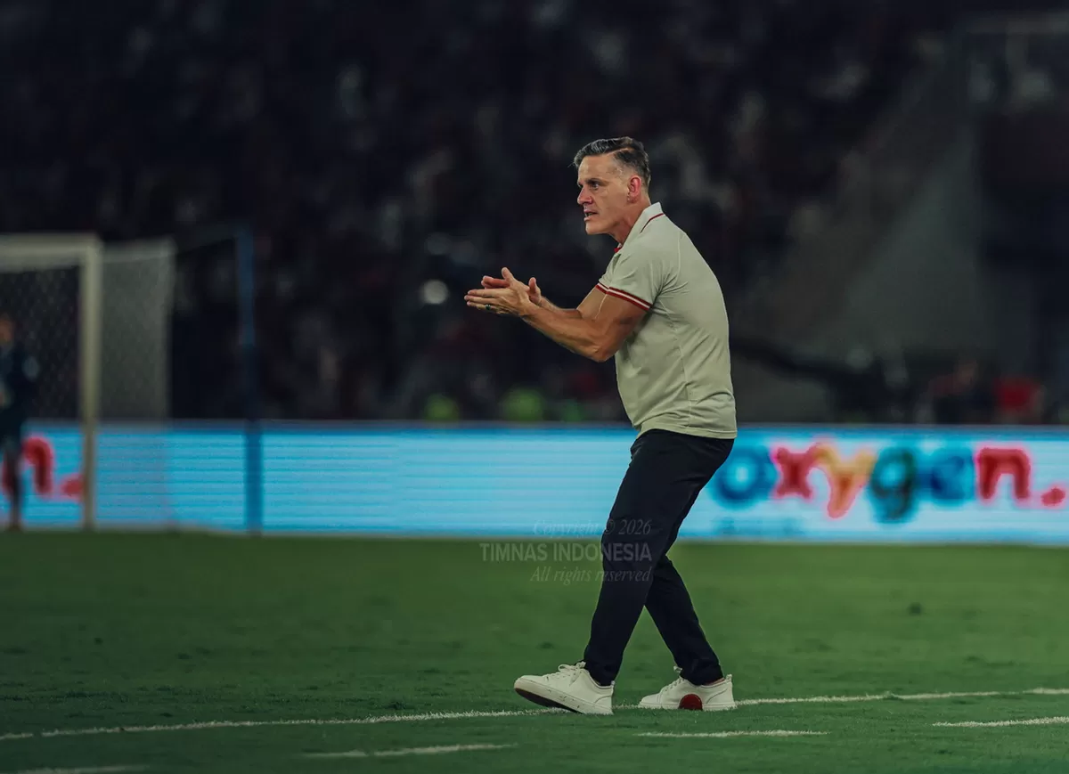 Pelatih Timnas Indonesia, John Herdman.  (PSSI)