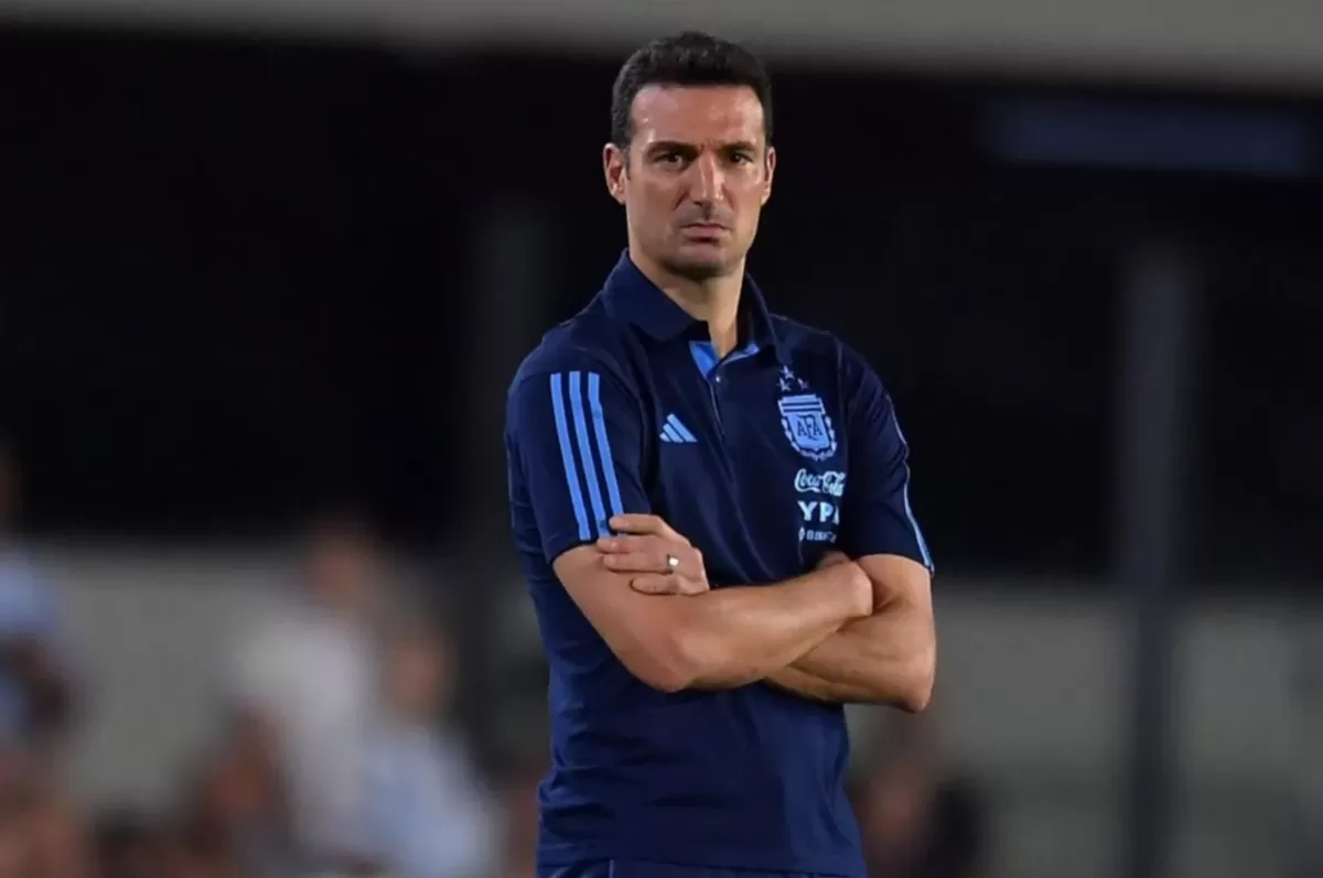 Pelatih Argentina, Lionel Scaloni. (Football Italia)