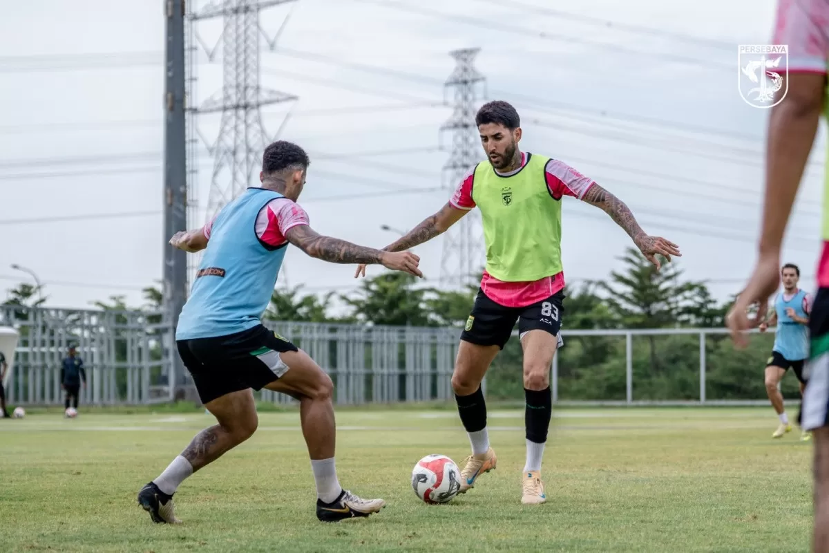 Pemain Persebaya Bruno Paraiba mulai pulih, siap cetak gol ke gawang Persita (Persebaya)