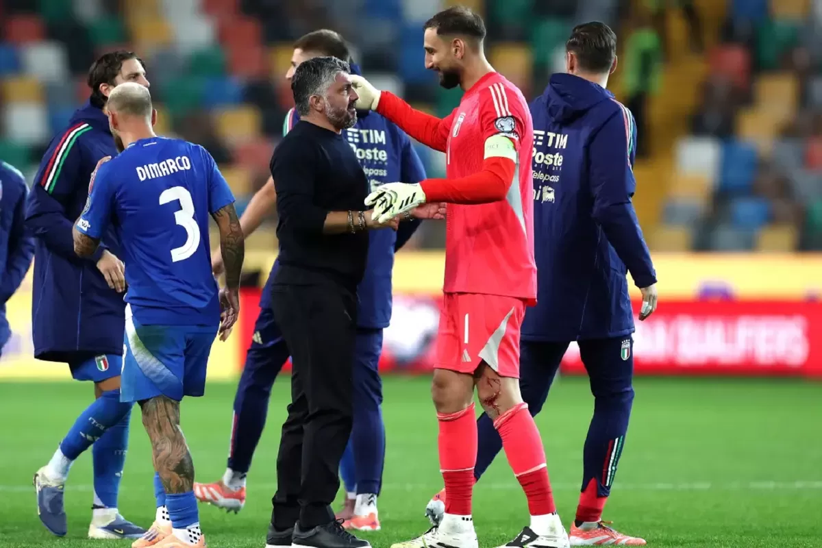 Gennaro Gattuso akan lengser sebagai pelatih timnas Italia.