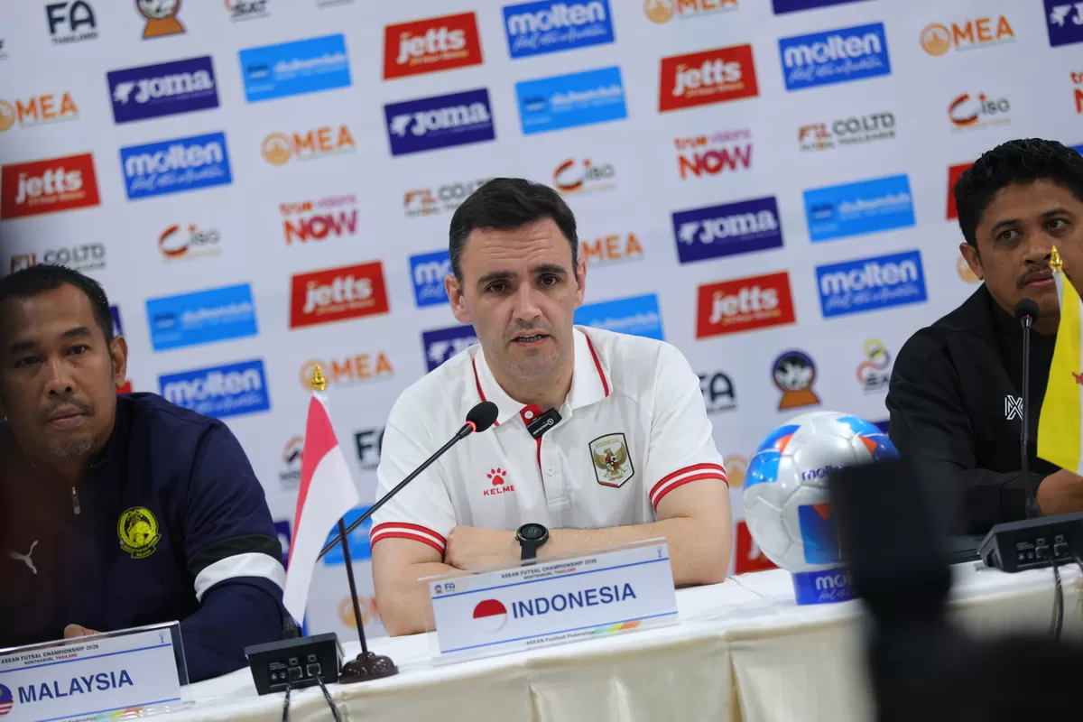 Pelatih Timnas Futsal Indonesia, Hector Suoto. (FFI)