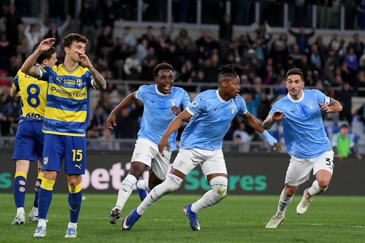 Lazio dan Parma harus puas berbagi skor 1-1.