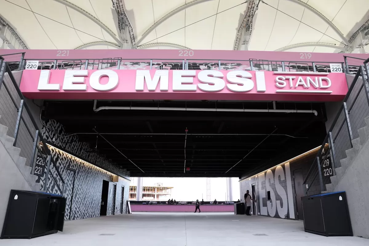 Leo Messi memiliki tribun khusus yang dinamai menurut namanya di stadion baru Inter Miami.