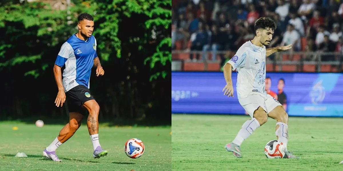 Dua pemain PSIM alami cedera, Anton Fase dan Rahmatsho Rahmatzoda (kanan). (PSIM Yogyakarta)