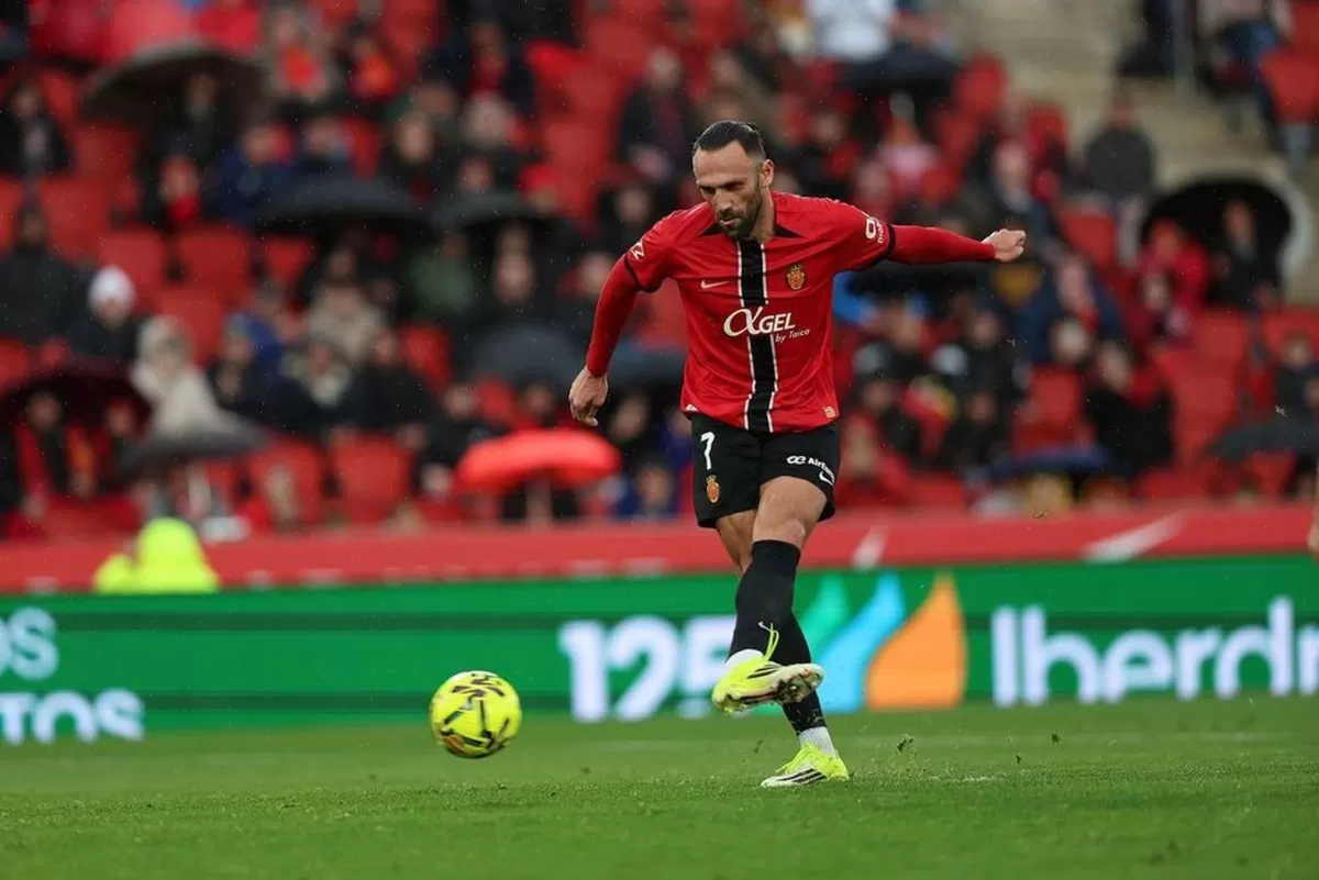Penyerang RCD Mallorca, Vedat Muriqi. (Laliga Indonesia)