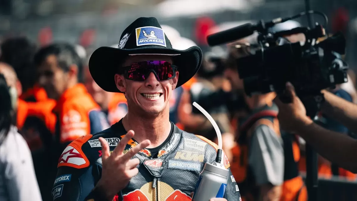 Pembalap KTM Pedro Acosta raih podium 3 di GP Amerika 2026 (MotoGP)