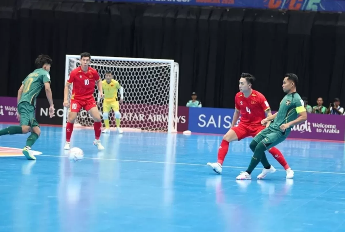 Tim futsal Vietnam dan Indonesia akan saling berhadapan di semifinal Kejuaraan Futsal Asia Tenggara 2026.