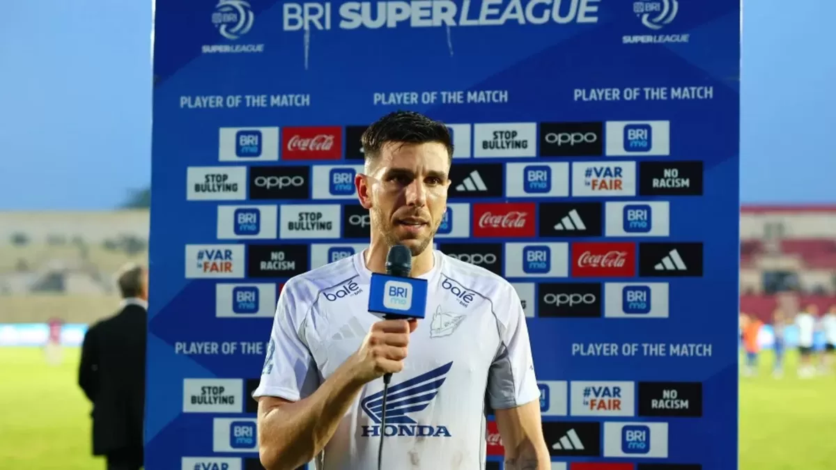 Pemain PSM Makassar, Dusan Lagator. (I.League)