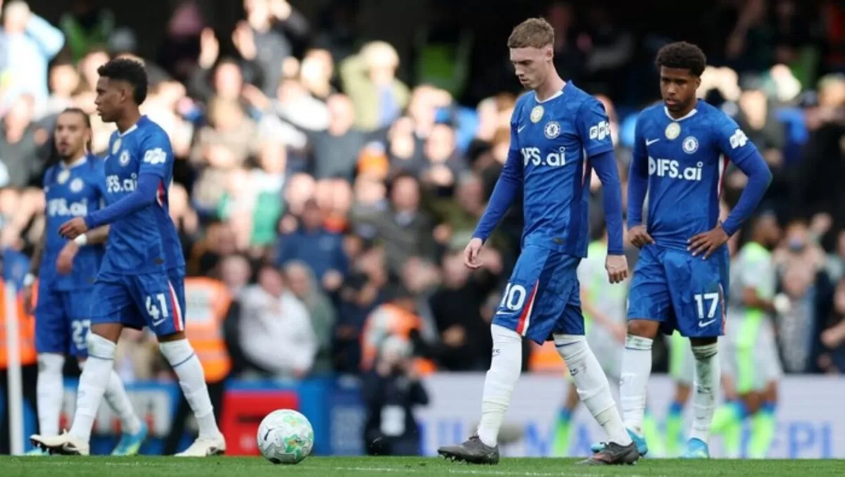 Chelsea saat dikalahkan Manchester City dengan skor 0-3 di Liga Primer Inggris. (Reuters)