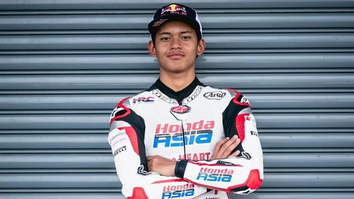 Veda Ega Pratama menyita perhatian di Moto3.