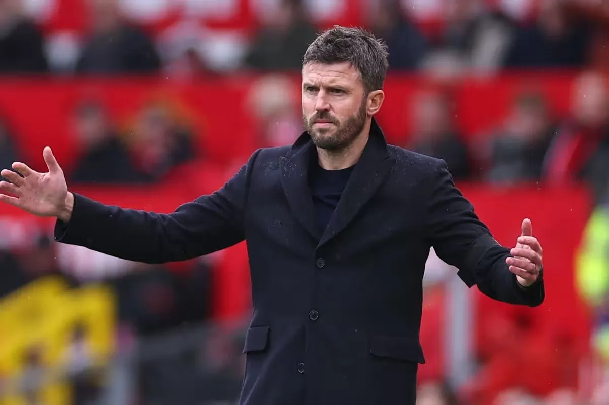 Manajer interim Manchester United, Michael Carrick. (Manchester United)