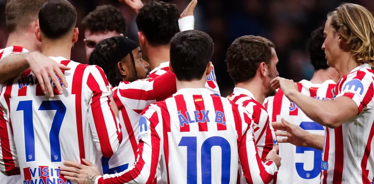 Skuat Atletico Madrid akan menjamu Barcelona di Stadion Metropolitano pada leg 2 perempat final Liga Champions. (Atletico Madrid)