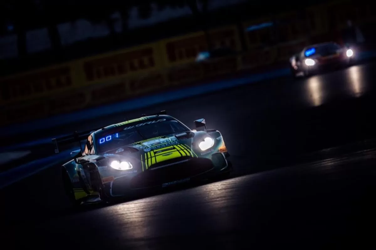 Lance Stroll jalani debut balap GT di sirkuit Paul Richard. (@comtoyouracing)
