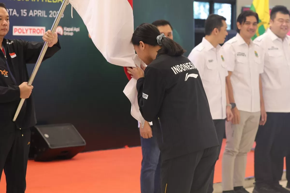 Tunggal putri Indonesia, Putri Kusuma Wardani terpilih sebagai kapten tim Uber 2026. I berambisi memenuhi target PBSI di kejuaraan ini, yakni lolos semifinal. (PBSI)