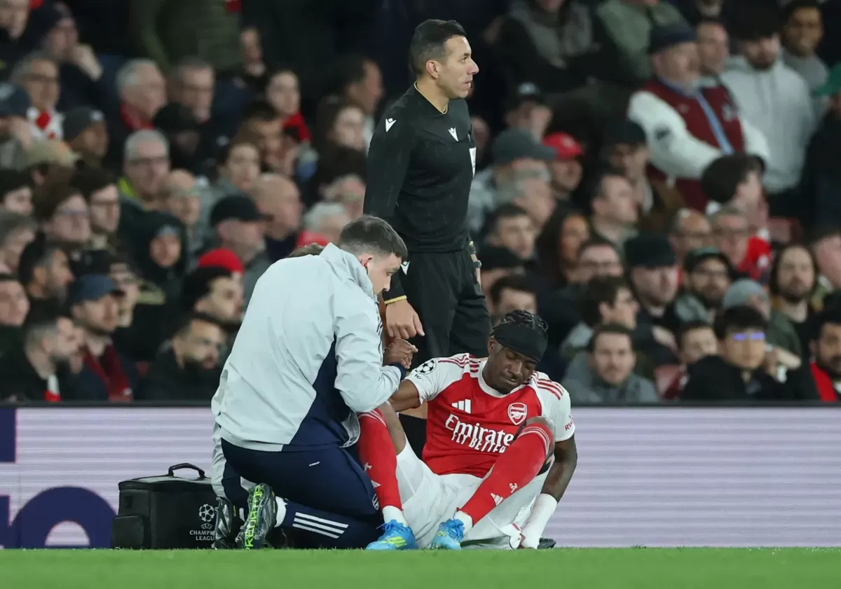 &nbsp;Noni Madueke cedera parah hanya beberapa hari sebelum pertandingan Arsenal melawan Man City.