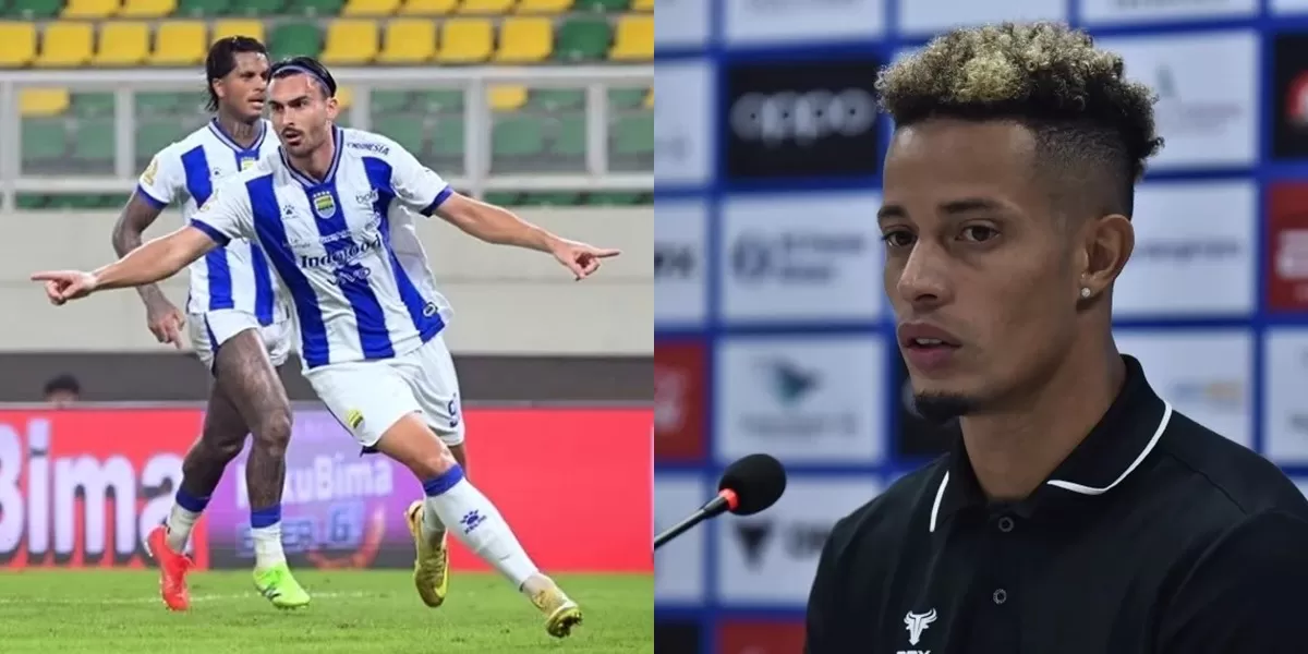 Andrew Jung (kiri) dan Noah Sadaoui sama-sama mengaku kecewa dengan hasil imbang Dewa United vs Persib. (I League)