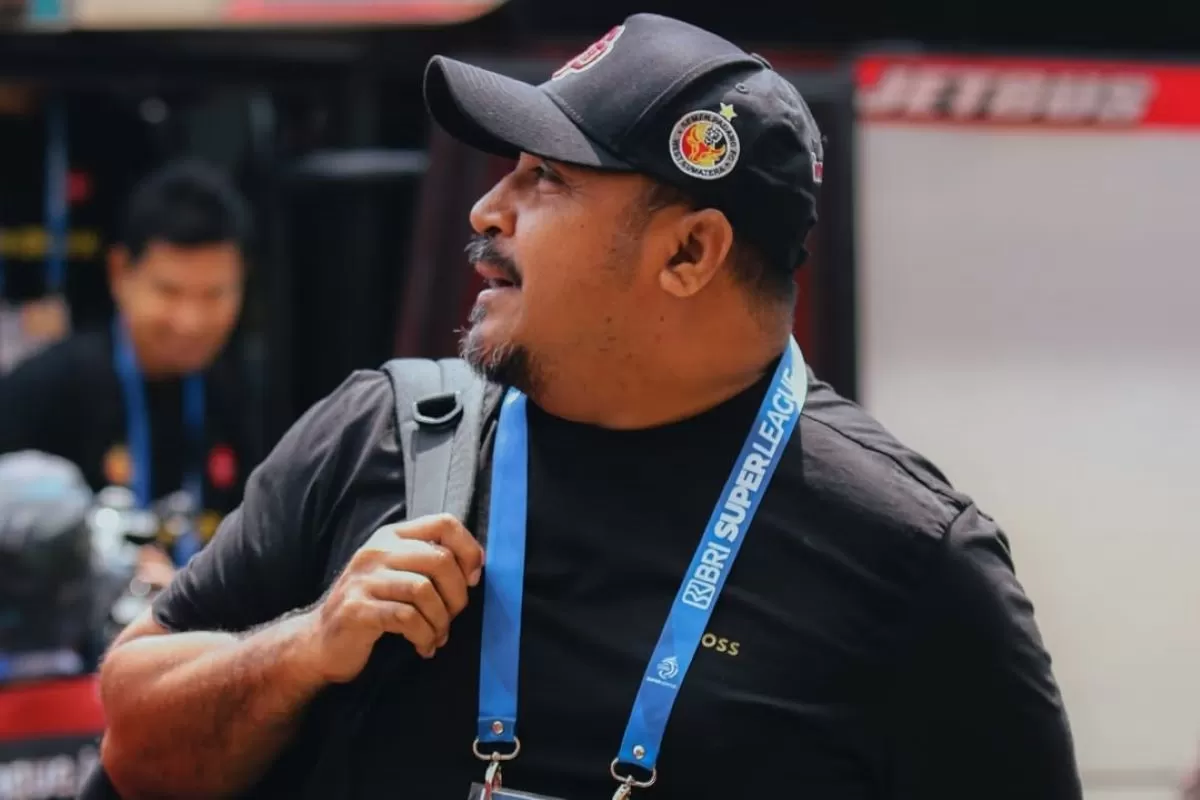 Pelatih Semen Padang FC Imran Nahumarury. (Semen Padang FC)