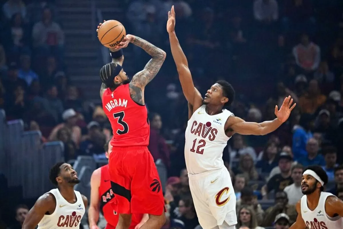 Game 2 playoff NBA 2026, Cleveland Cavalier vs Toronto Raptors.   (Jason Miller/Getty Images)