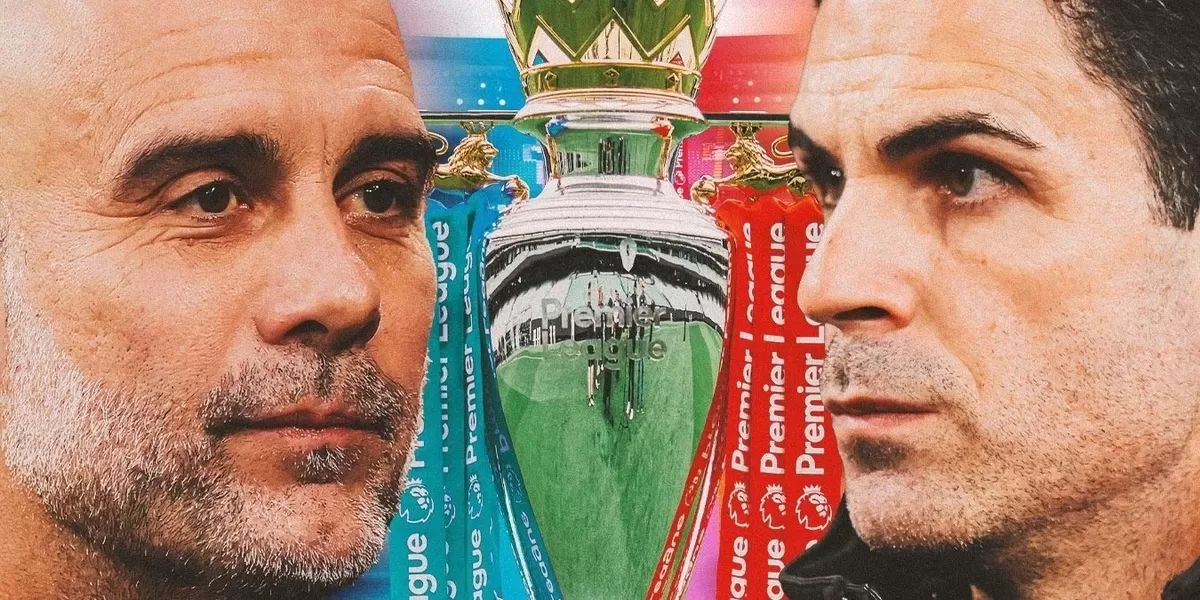 Arsenal dan Manchester City bersaing ketat dalam perebutan gelar juara Liga Premier Inggris.