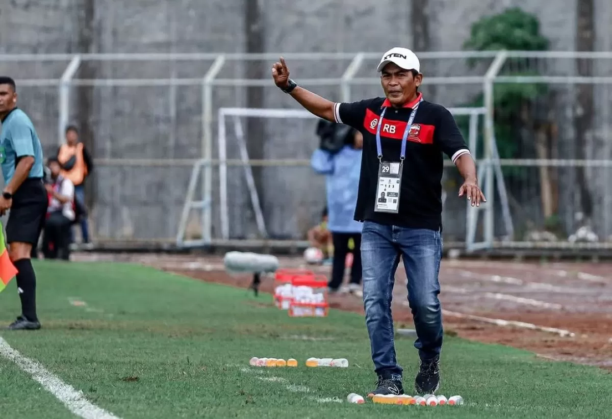 Caretaker pelatih Madura United Rahmad Basuki. (@maduraunited.fc)