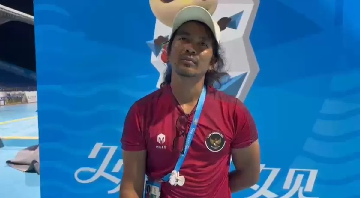 Pelatih Tim Panjat Tebing Indonesia di Asian Beach Games Sanya 2026, Galar Pandu Asmoro. (FPTI)