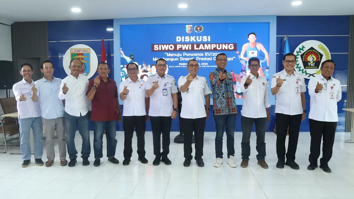 SIWO PWI Lampung menyiapkan langkah besar menuju Porwanas XV 2027.
