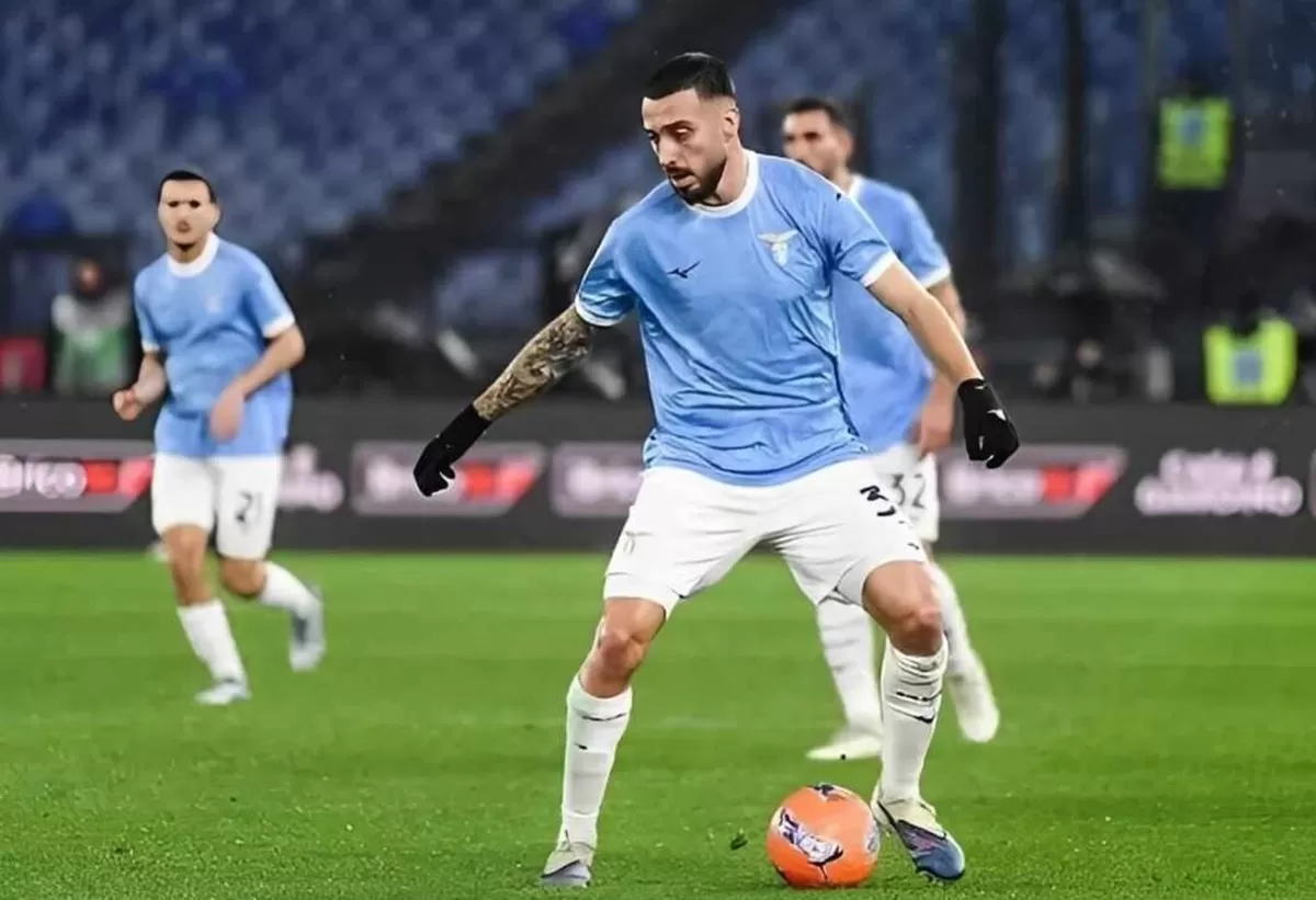 Pemain Lazio, Mario Gila. (AFP)