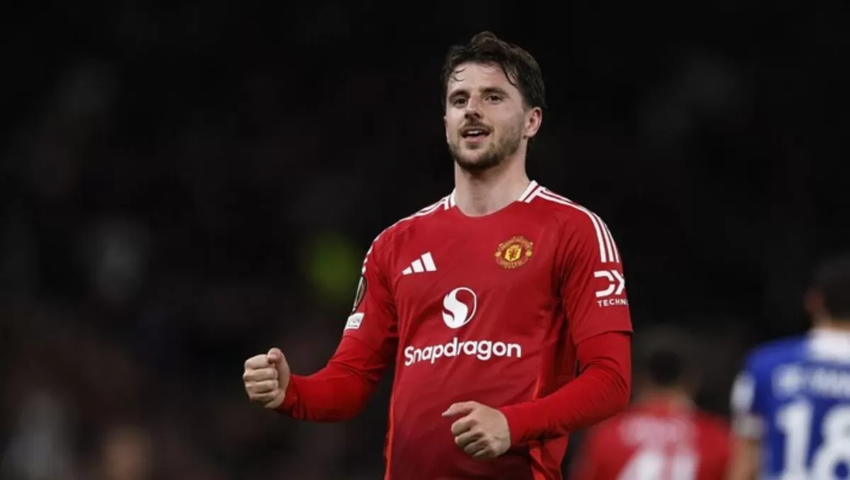 Pemain Manchester United, Mason Mount. (Reuters)