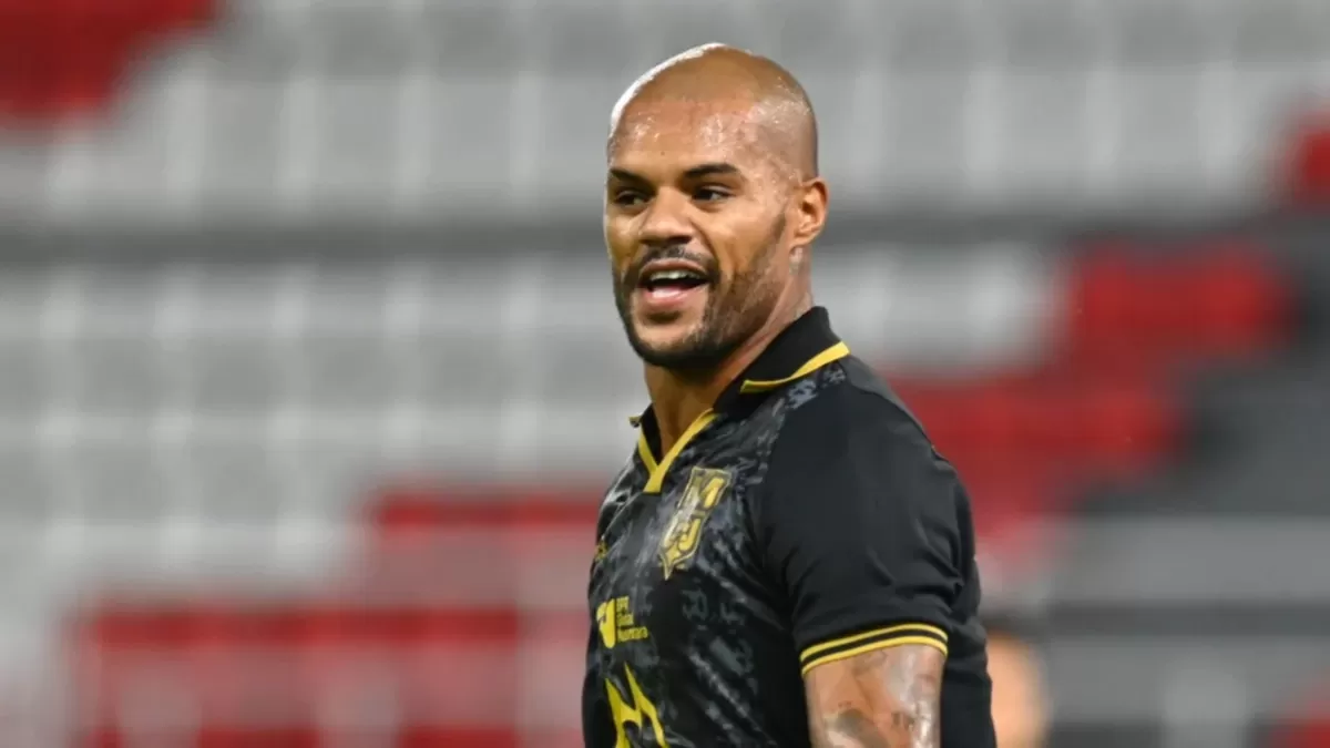 Penyerang Malut United, David da Silva. (I.League)