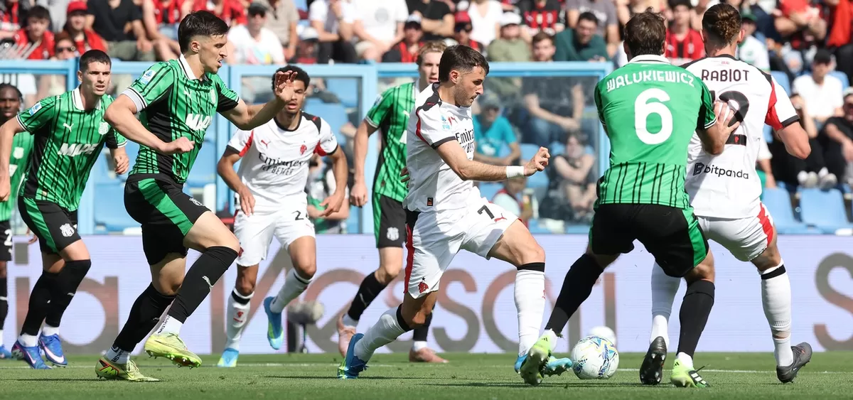 Sassuolo redam AC Milan 2-0 di pekan ke-35 Serie A. (AC Milan)
