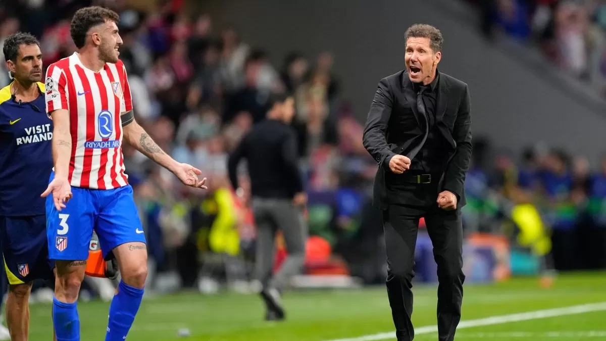 Pelatih Atletico Madrid Diego Simeone meminta pemainnya kendalikan emosi.
