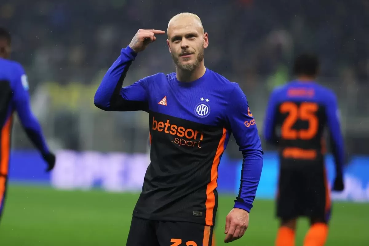 Federico Dimarco jadi pilar penting kemenangan Scudetto Inter Milan musim 2025/26. (Inter Milan)