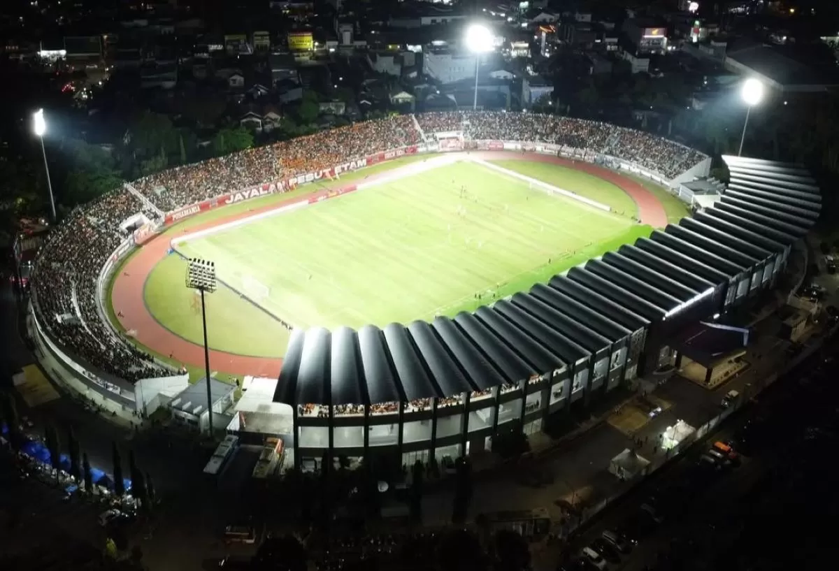 Stadion Segiri Samarinda jadi venue duel Persija vs Persib di pekan ke-32 Super League 2025/26. (@borneofc.id)