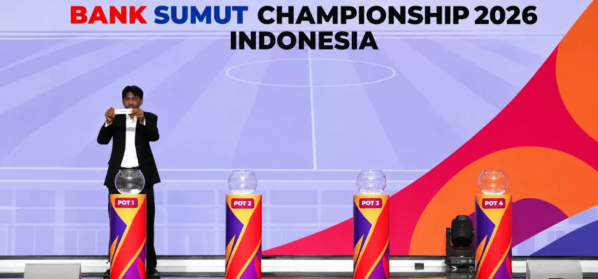 Pengundian ASEAN U-19 Boys' Championship 2026. (PSSI)